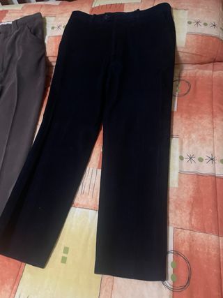 2 Pantalones Pana Hombre Talla 44