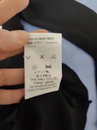 Vestito nero M maniche lunghe con borchiette