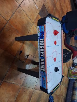 Mini mesa de hockey de aire.