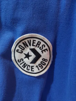 Sudadera Converse Azul con Capucha