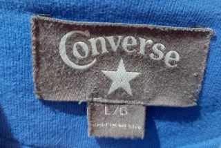 Sudadera Converse Azul con Capucha