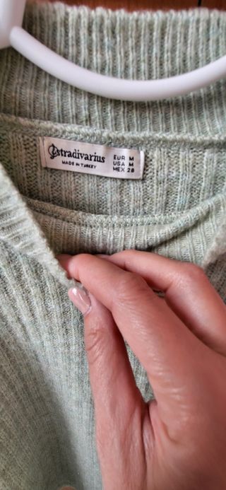 Jersey Stradivarius verde