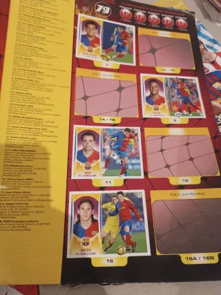 Álbumes de cromos de fútbol LIGA ADRENALYN