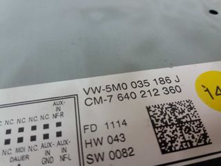 SISTEMA AUDIO / RADIO CD VOLKSWAGEN T6 TRANSPORTER