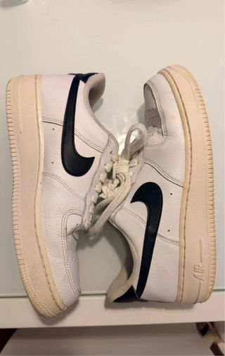 Tênis Nike Air Force 1 Branco e Preto