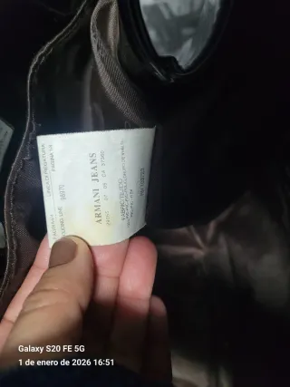 Bolso Armani Negro Charol