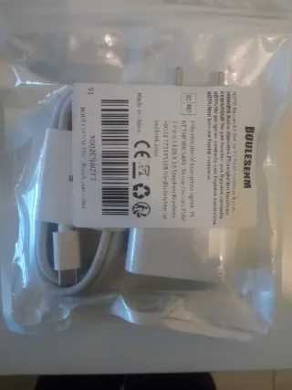 Cargador Xiaomi 33W Redmi Note 13/12/11/9 Pro