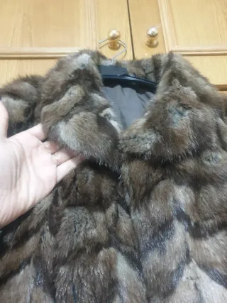 Abrigo de piel de chinchilla