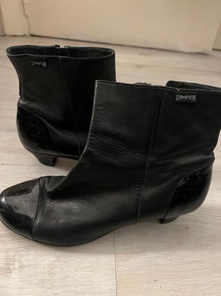 Botines Camper Mujer Talla 39 Tacón Negro