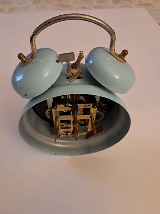 Orologio  azzurro da tavolo Kienzle con sveglia