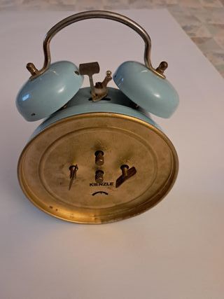 Orologio  azzurro da tavolo Kienzle con sveglia
