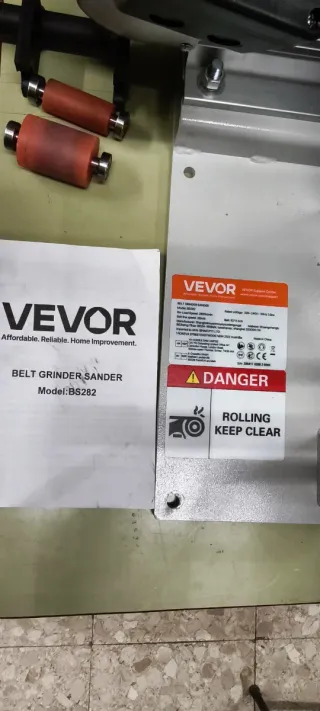 Lijadora de banda industrial