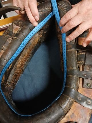 Arreos antiguos para carro de varas