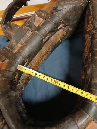 Arreos antiguos para carro de varas