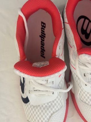 Zapatillas Bullpadel Mujer Rosa/Blanco Talla 38