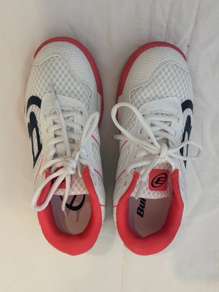 Zapatillas Bullpadel Mujer Rosa/Blanco Talla 38