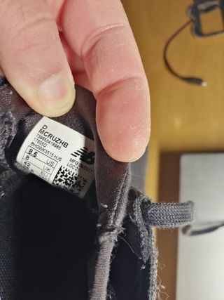 Zapatillas New Balance Negras/Grises