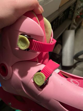 Patines en línea rosas