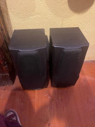 Altavoces Kenwood 80W Negros Alta Calidad.