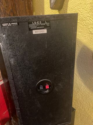 Altavoces Kenwood 80W Negros Alta Calidad.