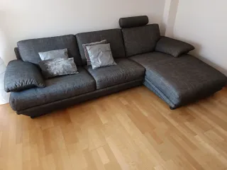 Sofá Natuzzi con chaise longue.Transporte incluido