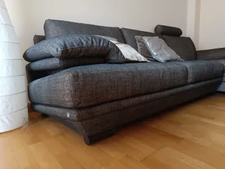 Sofá Natuzzi con chaise longue.Transporte incluido