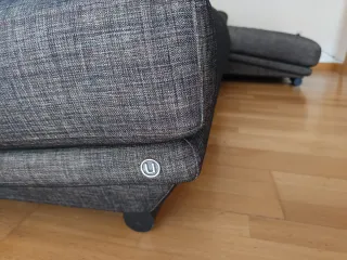 Sofá Natuzzi con chaise longue.Transporte incluido