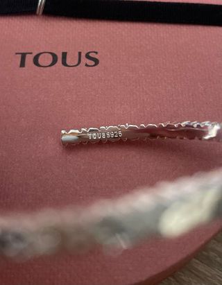 Pulsera Tous Straight Plata