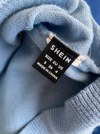 Maglione Shein azzurro taglia S