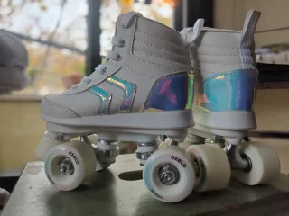Patines Oxelo Niña Talla 32 Blancos