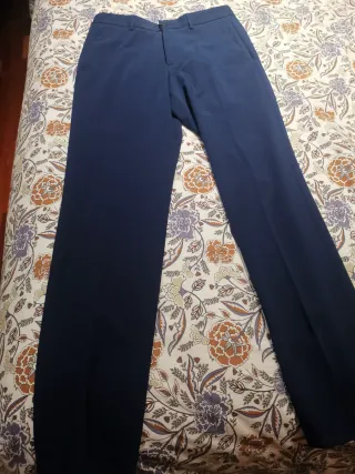 Traje azul Zara hombre