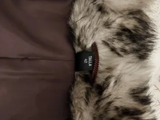 Chaquetón imitación piel Talla 42