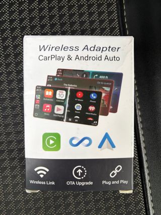 Adaptador Inalámbrico CarPlay y Android Auto