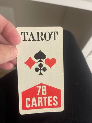 Tarot Francés Antiguo - 78 Cartas Vintage
