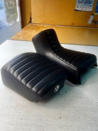 BMW R 1150 GS Asiento delantero y trasero.