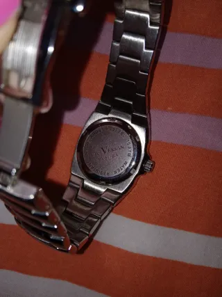 Reloj Paul Versan Mujer Negro/Plata