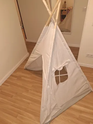 Tipi infantil de tela
