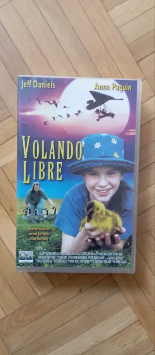 Cinta VHS Volando Libre (Español)