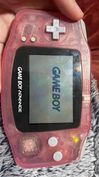 2x Nintendo Game Boy Advance y Pocket Rosa