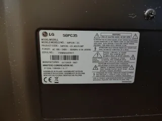 Televisor LG Plasma 55 Negro