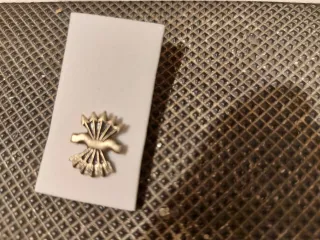 Broche Falange Plateado