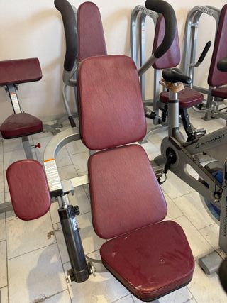 Lote 12 máquinas gimnasio True