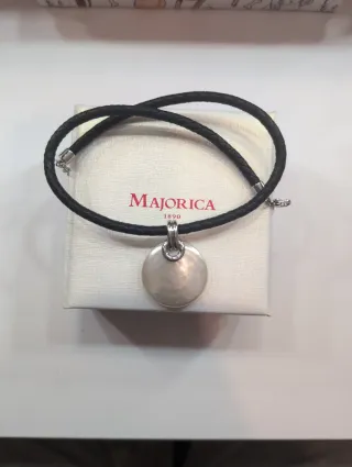 Collar Majorica Perla Plata
