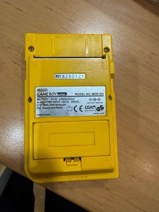 Game Boy Pocket Amarilla Nintendo