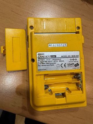 Game Boy Pocket Amarilla Nintendo
