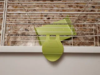 Jaula Conejo/Cobaya Blanca y Verde