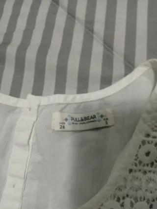 Conjunto Top Encaje Blanco y Shorts Perlas