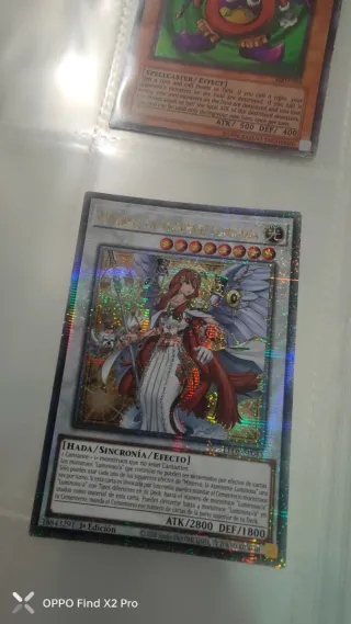 Carta Yu-Gi-Oh! Hada Sincronía Efecto supervaliosa