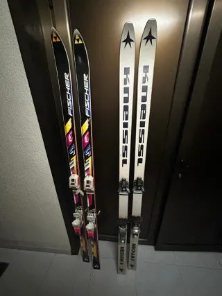 Esquís Fischer y K2