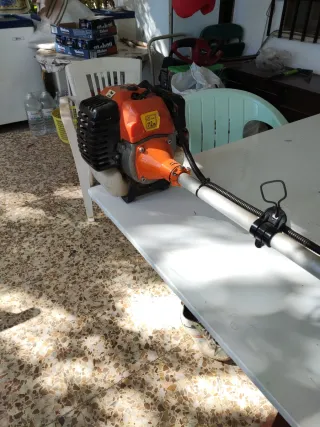 Desbrozadora gasolina naranja